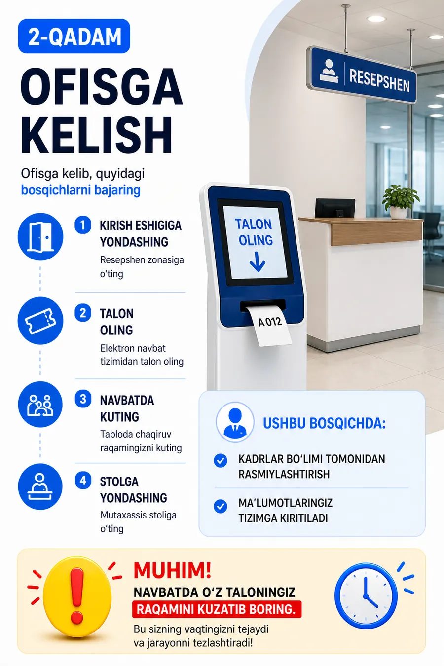 Ofisga kelish